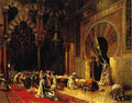 Weeks Edwin Lord Interior Of The Mosque At Cordova A4 Photo Print