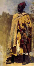 Weeks Edwin Moorish Guard A4 Photo Print