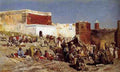 Weeks Edwin Moroccan Market Rabat A4 Photo Print