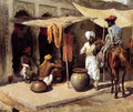Weeks Edwin Outside An Indian Dye House A4 Photo Print
