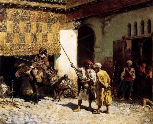 Weeks Edwin The Arab Gunsmith A4 Photo Print