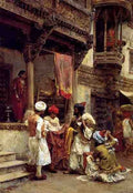 Weeks Edwin The Silk Merchants A4 Photo Print