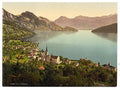 Weggis II Rigi Vintage A4 Photo Print