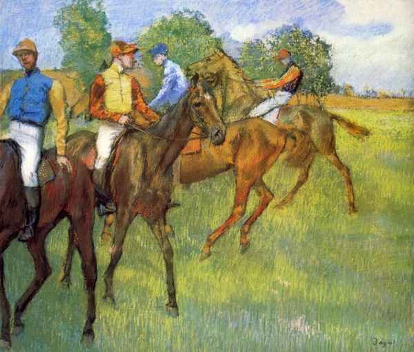 Weigh out by Degas A4 Photo Print