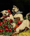 Weir Harrison 1866 Kittens looking for mittens A4 Photo Print