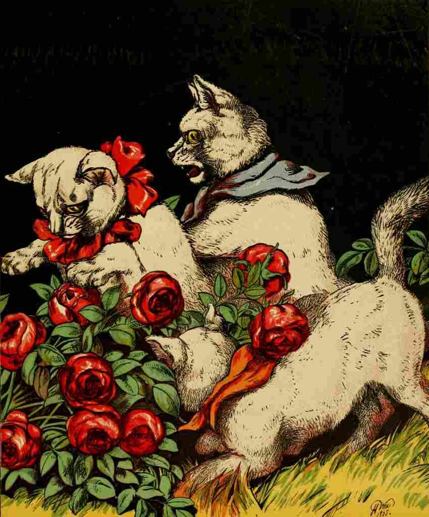 Weir Harrison 1866 Kittens looking for mittens A4 Photo Print