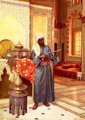 Weisse Rudolph Le Garde Du Harem A4 Photo Print