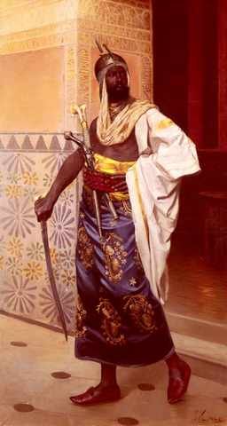 Weisse Rudolphe Nubian Guard A4 Photo Print