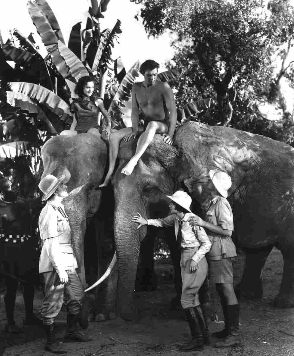 Weissmuller Johnny Tarzan Escapes 2 film star poster A4 Photo Print