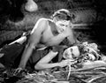 Weissmuller Johnny Tarzan Escapes 7 film star poster A4 Photo Print
