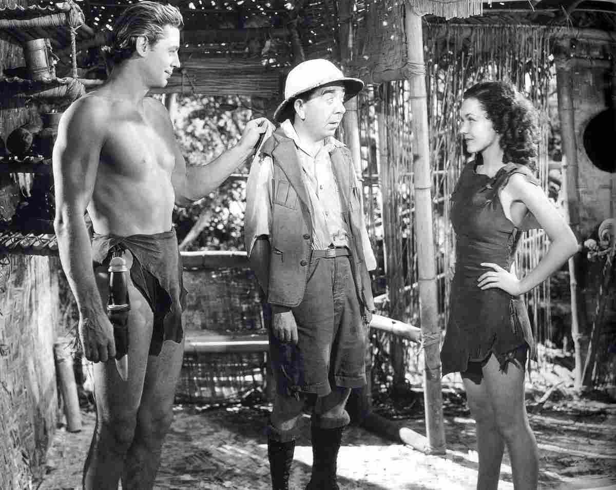 Weissmuller Johnny Tarzan Escapes z3 film star poster A4 Photo Print