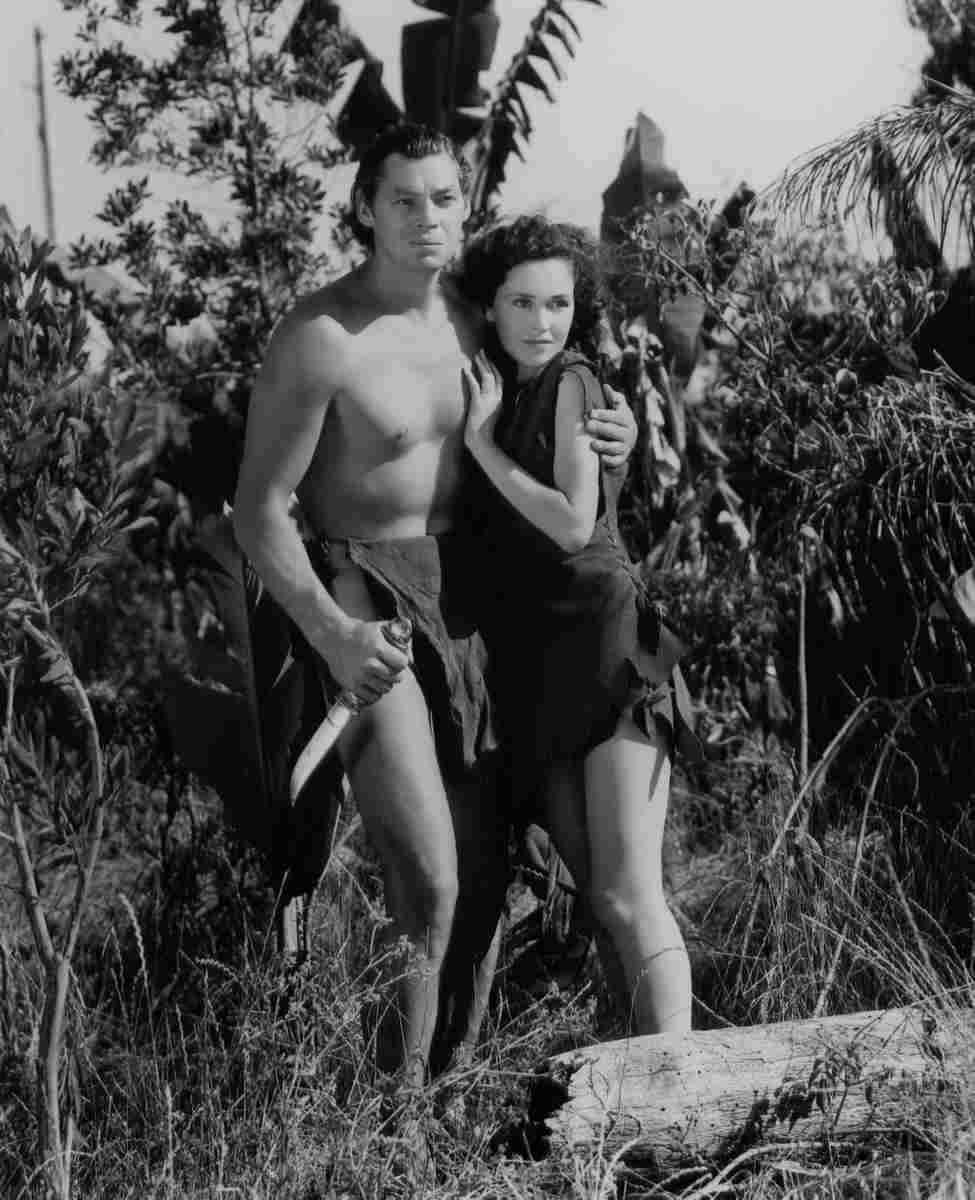 Weissmuller Johnny Tarzan Escapes z5 film star poster A4 Photo Print