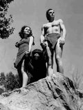 Weissmuller Johnny Tarzan Escapes z6 film star poster A4 Photo Print