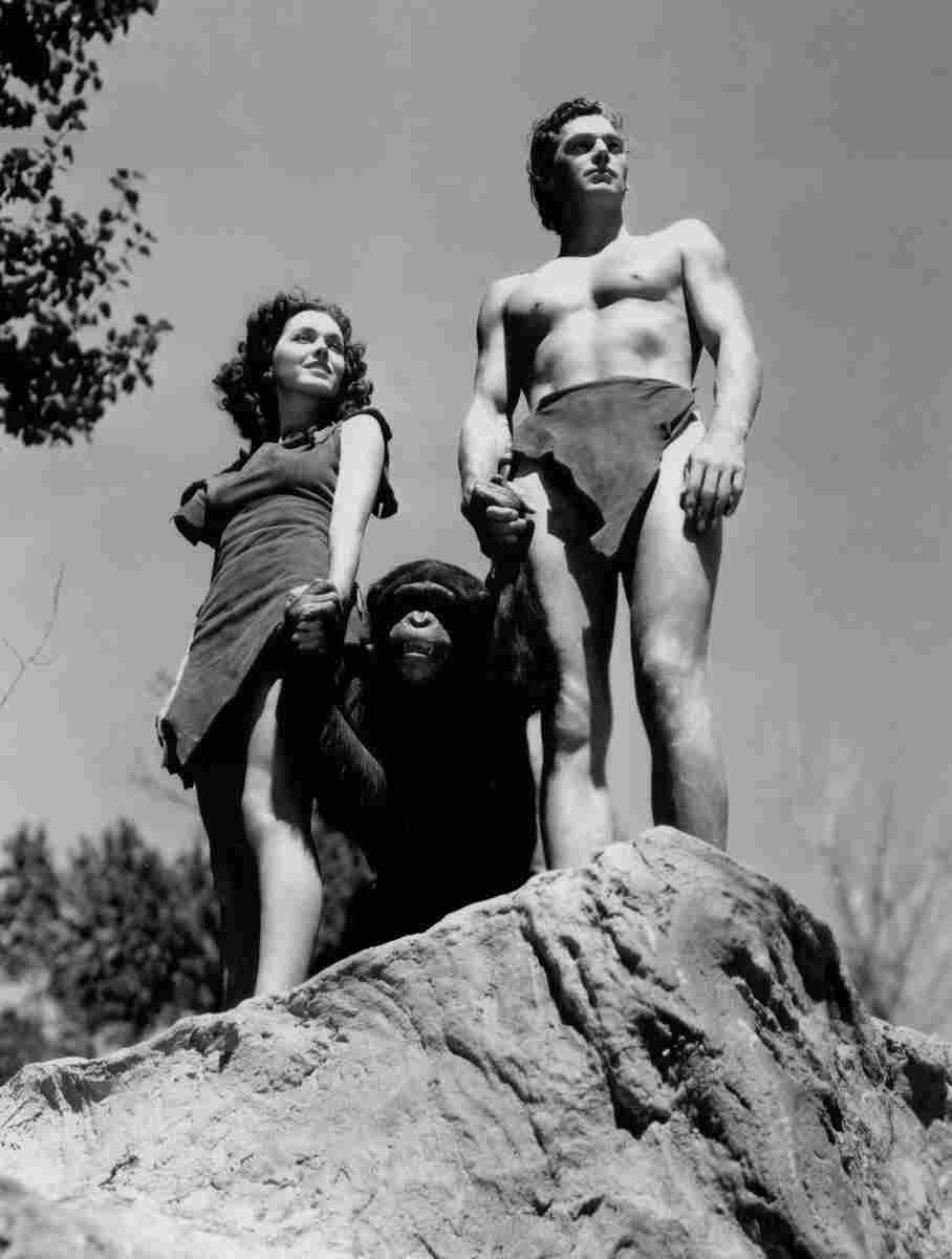 Weissmuller Johnny Tarzan Escapes z6 film star poster A4 Photo Print
