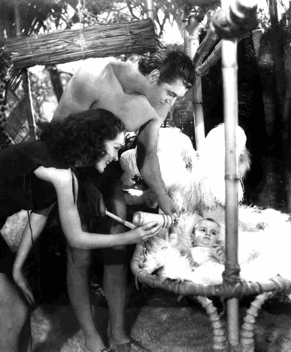 Weissmuller Johnny Tarzan Finds a Son 1 film star poster A4 Photo Print