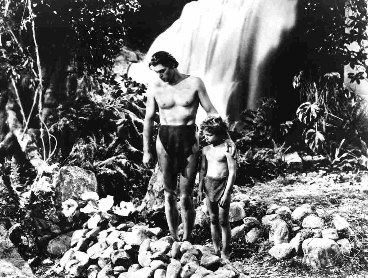 Weissmuller Johnny Tarzan Finds a Son 3 film star poster A4 Photo Print