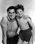 Weissmuller Johnny Tarzan Finds a Son z3 film star poster A4 Photo Print
