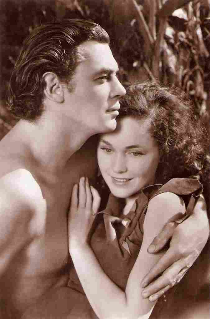 Weissmuller Johnny Tarzan Finds a Son z4S film star poster A4 Photo Print
