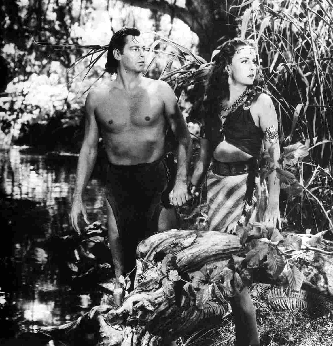 Weissmuller Johnny Tarzan Triumphs 9 film star poster A4 Photo Print