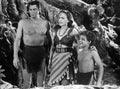 Weissmuller Johnny Tarzan Triumphs z3 film star poster A4 Photo Print