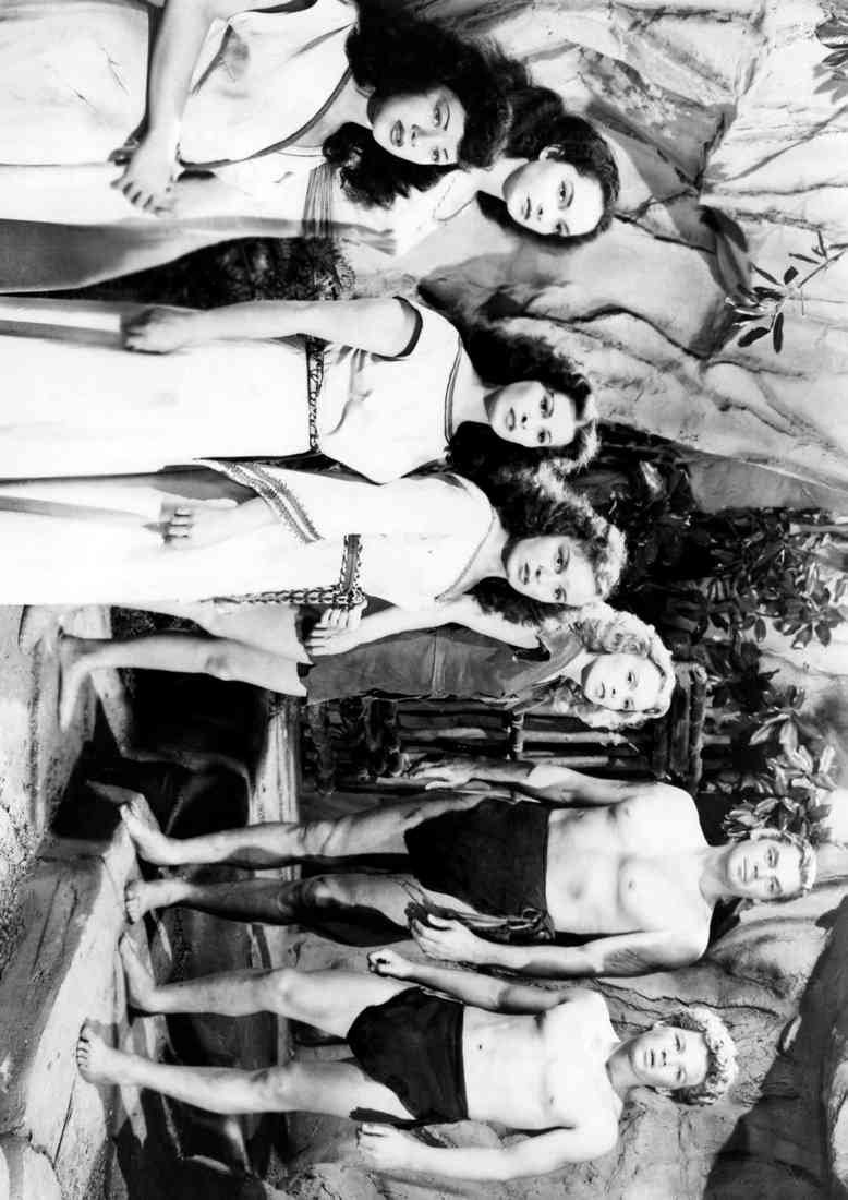 Weissmuller Johnny Tarzan & the Leopard Woman z4 A4 Photo Print