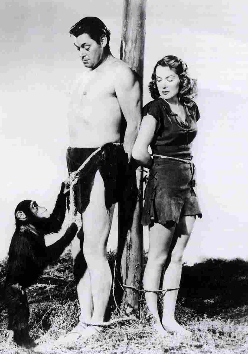 Weissmuller Johnny Tarzan & the Mermaids z4 film star poster A4 Photo Print