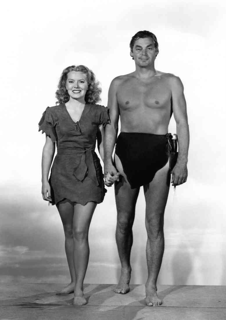 Weissmuller Johnny Tarzan and the Leopard Woman 13 A4 Photo Print