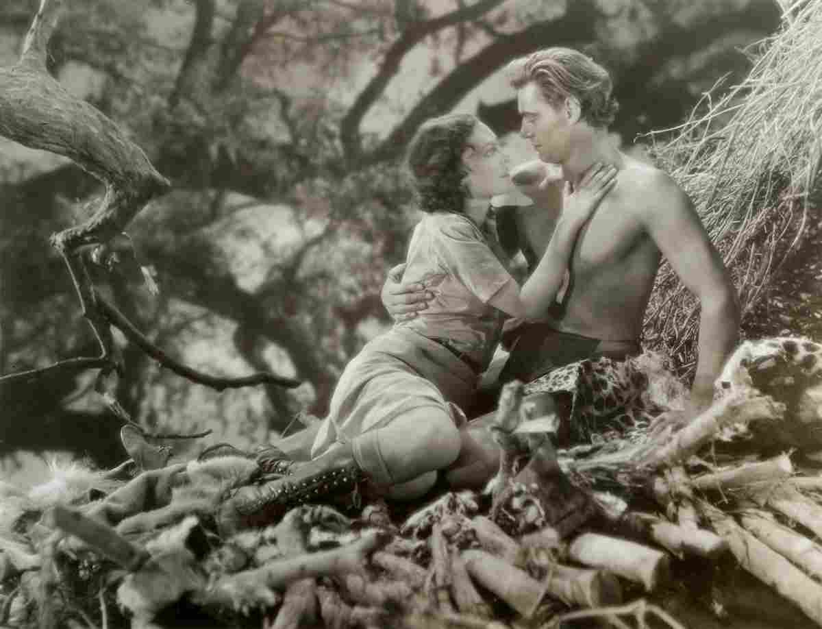 Weissmuller Johnny Tarzan the Ape Man z6S film star poster A4 Photo Print