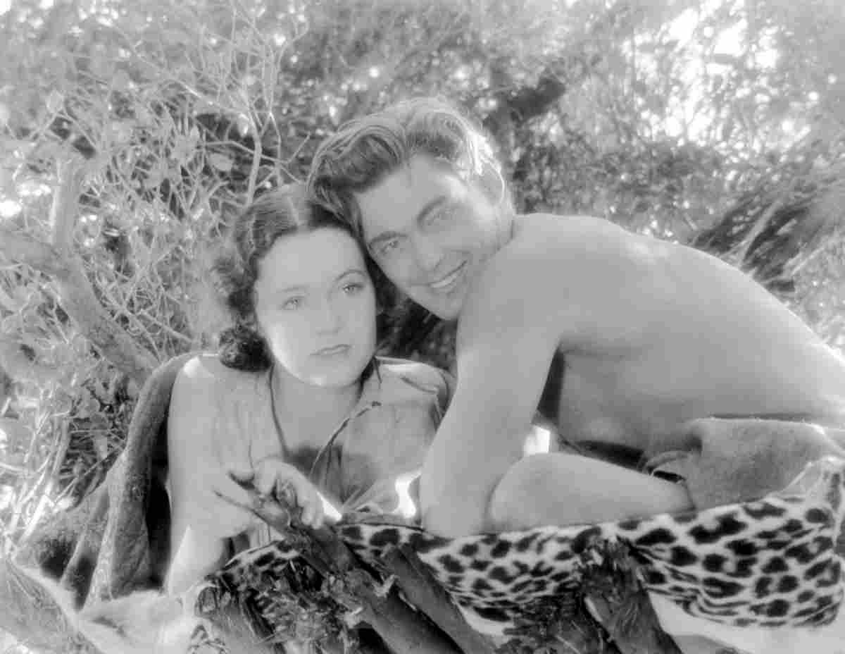 Weissmuller Johnny Tarzan the Ape Man z7 film star poster A4 Photo Print