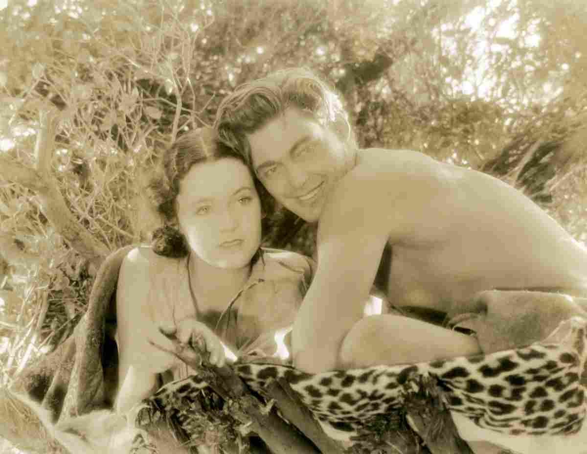 Weissmuller Johnny Tarzan the Ape Man z7S film star poster A4 Photo Print