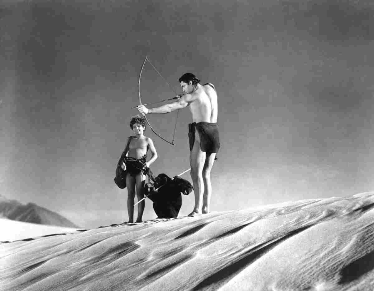 Weissmuller Johnny Tarzans Desert Mystery 5 film star poster A4 Photo Print