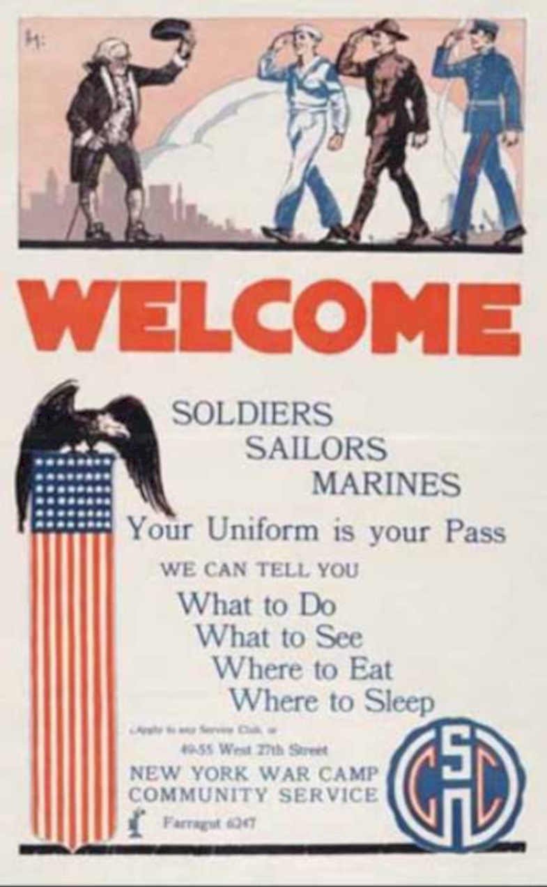 Welcome Soldiers Eagle Vintage Retro Advert Ads A4 Photo Print