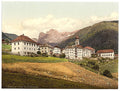 Welschnofen general view Tyrol Vintage A4 Photo Print