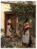 Welsh costumes Vintage A4 Photo Print