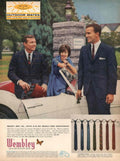 Wembley Mates Ezon 1950s Vintage Retro Advert Poster