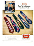 Wembley Panel Ties 1940s Vintage Retro Advert Poster