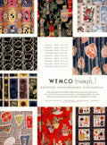 Wemco Textile Designs 1950s Vintage Retro Advert Poster