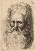 Wenceslas Hollar Bearded old man 3 A4 Photo Print