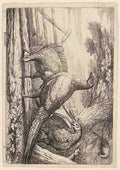 Wenceslas Hollar Pheasants A4 Photo Print