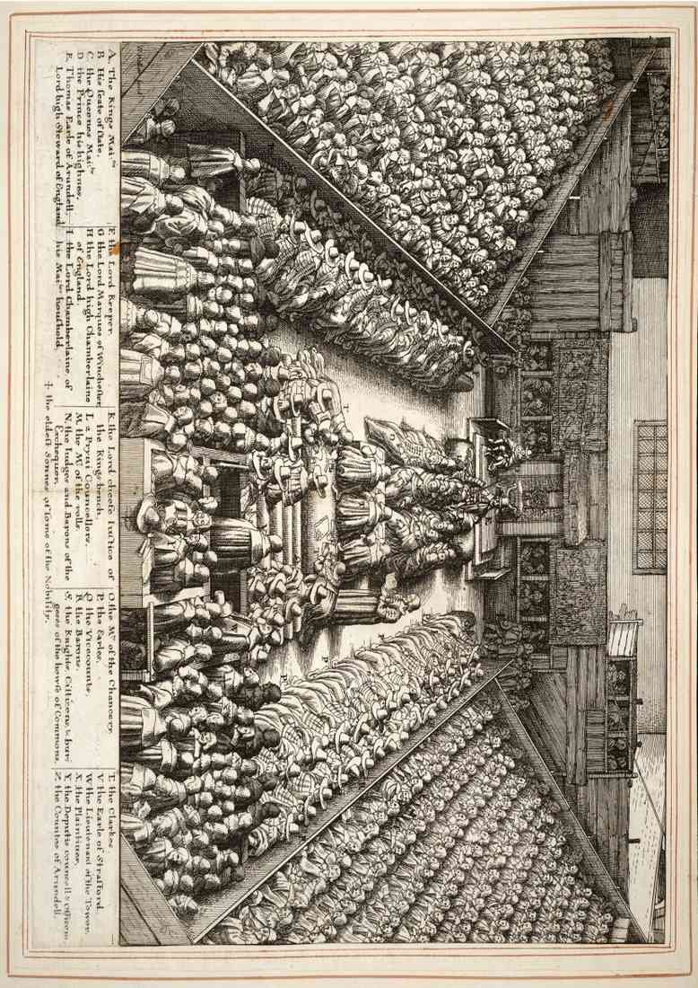 Wenceslas Hollar Trial of Strafford A4 Photo Print