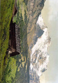 Wengen and Jungfrau Bernese Oberland 07034u A4 Photo Print