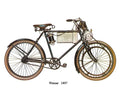 Werner 1897 motorbike A4 Photo Print