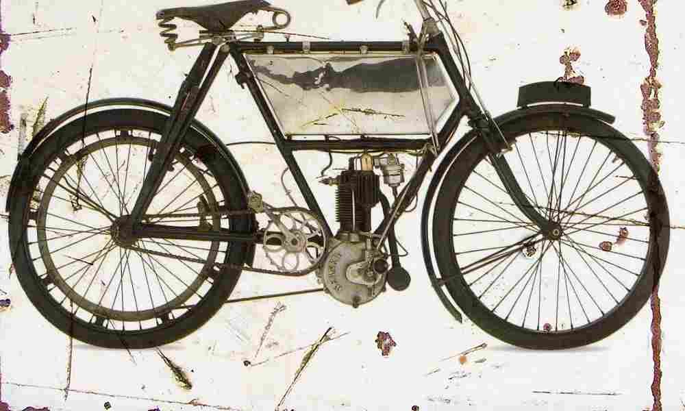 Werner 1901 Aged Vintage A4 Photo Print
