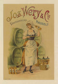 Wery Elixir Hasselt Vintage Retro Advert Poster