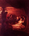West Benjamin The Death Of Nelson A4 Photo Print