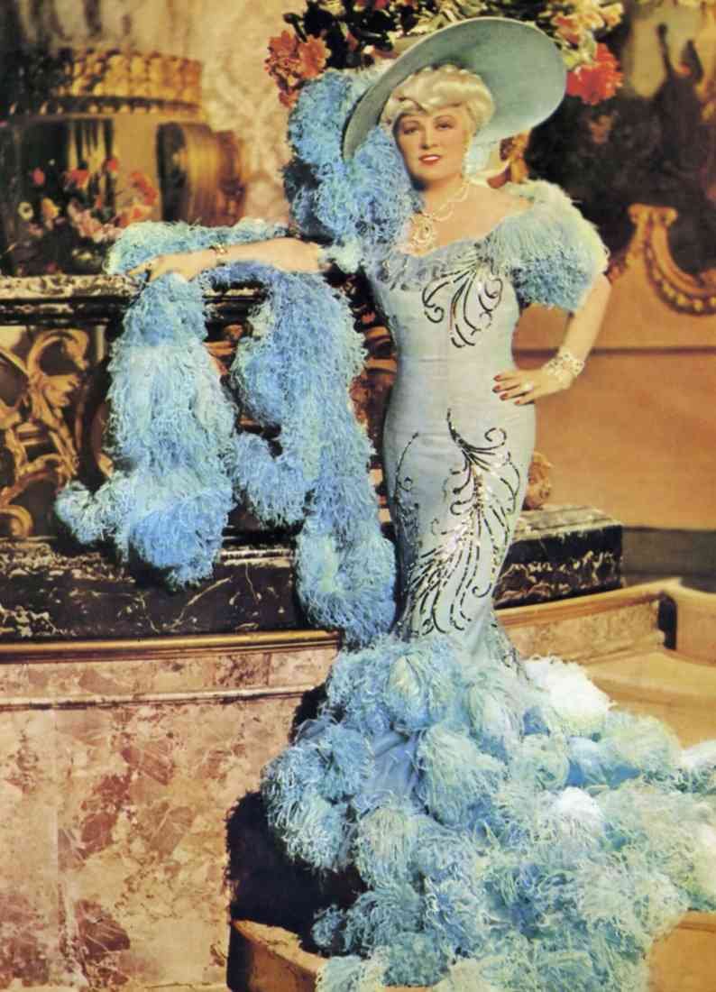 West Mae Belle of the Nineties 1 A4 Photo Print