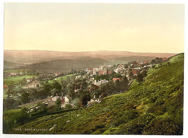 West Malvern Malvern Vintage A4 Photo Print