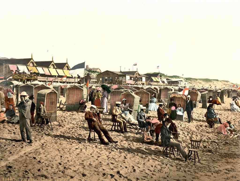 Westerland Schleswig Holstein Germany 2 Vintage A4 Photo Print