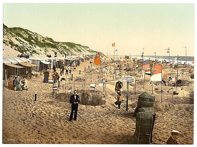 Westerland Sylt Schleswig Holstein Vintage A4 Photo Print