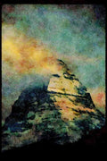 Western Canada 018028 Mount Assiniboine, Mount Assiniboine Park A4 Limited Edition Watercolour Print